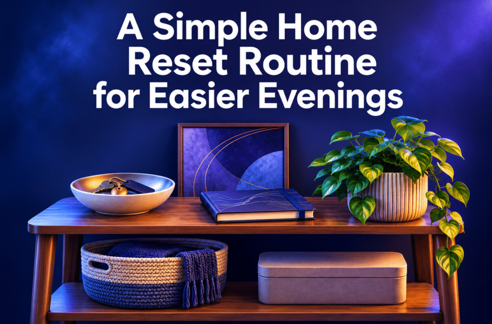 Home Reset for Easier Evenings