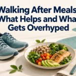 Walking and wellness still life